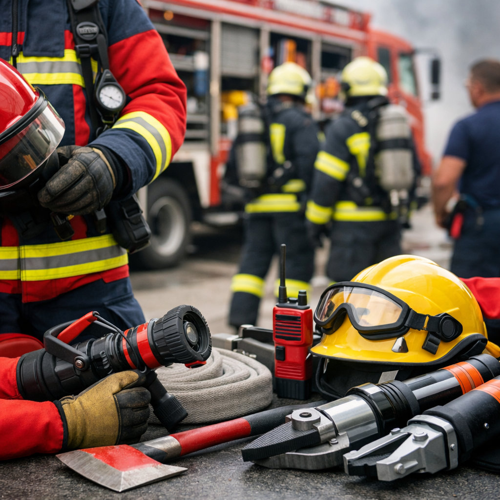 FROC Fire Rescue Operations Company فريق متخصص في عمليات الإطفاء والإنقاذ بالأحساء