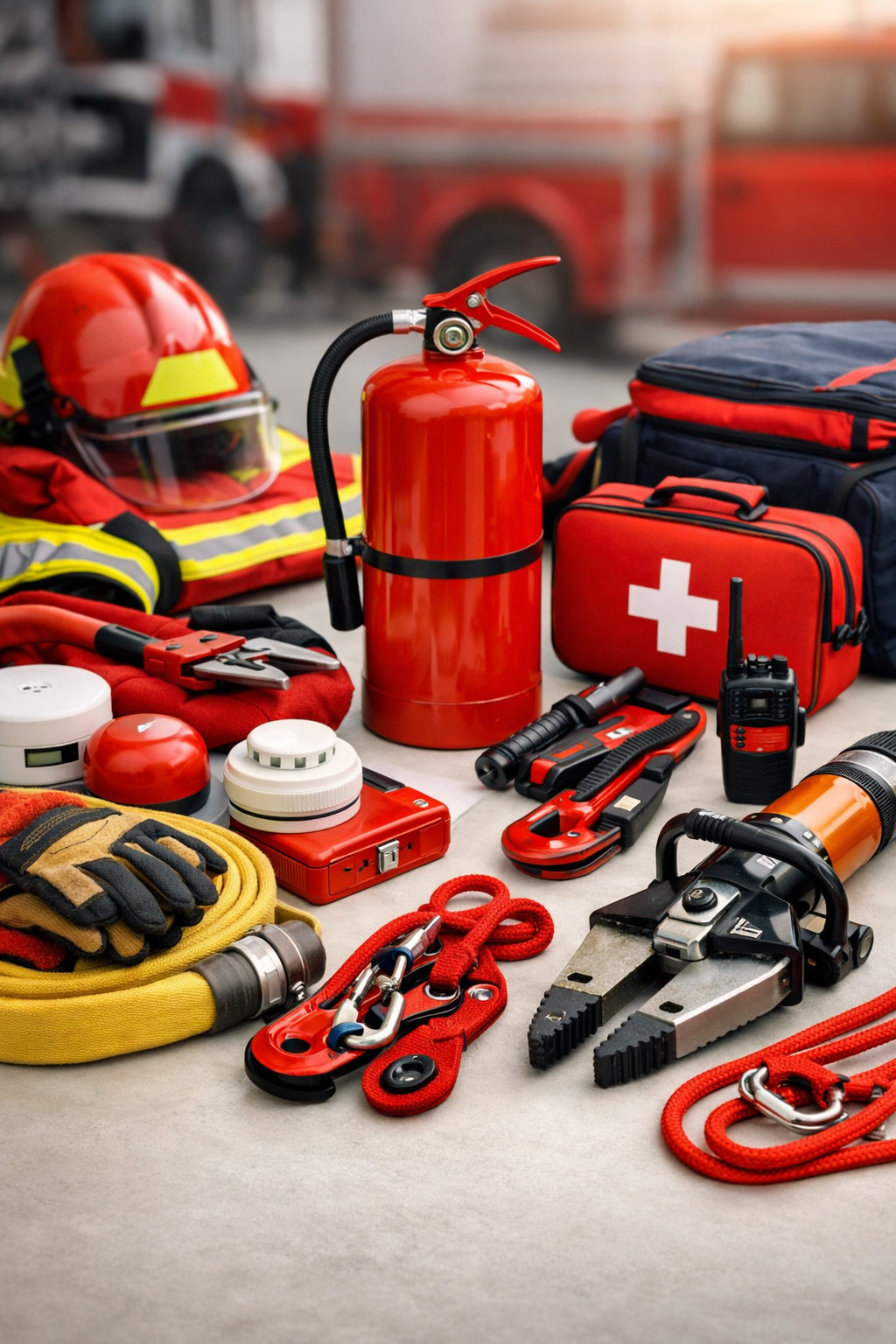 FROC Fire Rescue Operations Company نموذج الجاهزية المستدامة - معدات إطفاء احترافية وفرق مدربة