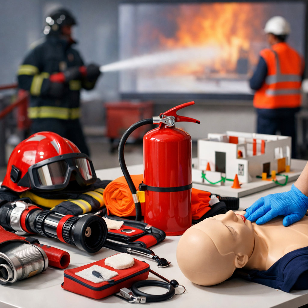 FROC Fire Rescue Operations Company برامج تدريبية متخصصة في مكافحة الحرائق والإنقاذ والإسعافات الأولية